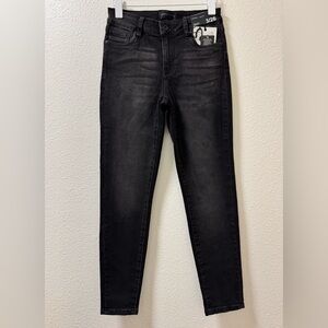 Kendall & Kylie The Ultra Babe Skinny Jeans Distressed Stretch Gray Womens 3/26